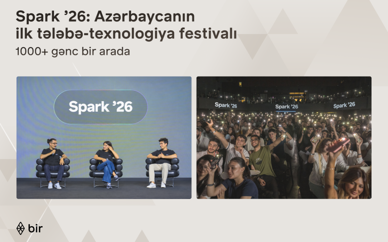 Bir 1000-dən çox gənci “Spark ’26” festivalında bir araya gətirdi